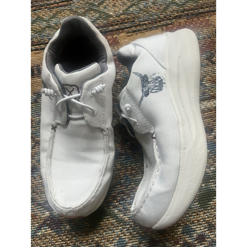 Twisted X Casual Shoes Womens UltraLite X White Black WCAU010 Sz 6.5